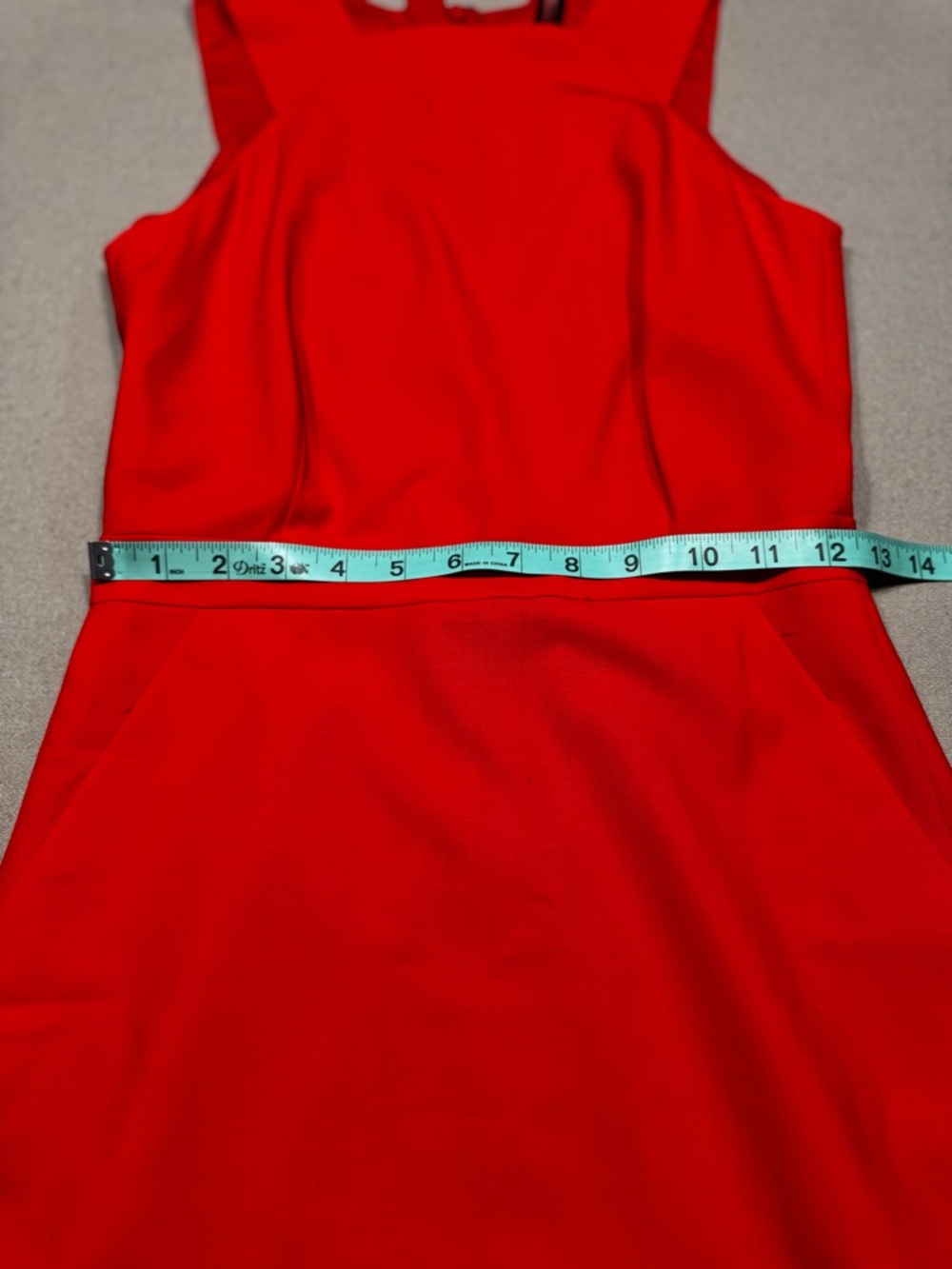J. Crew Vibrant Red Midi Sheath Dress - Picture 6 of 11